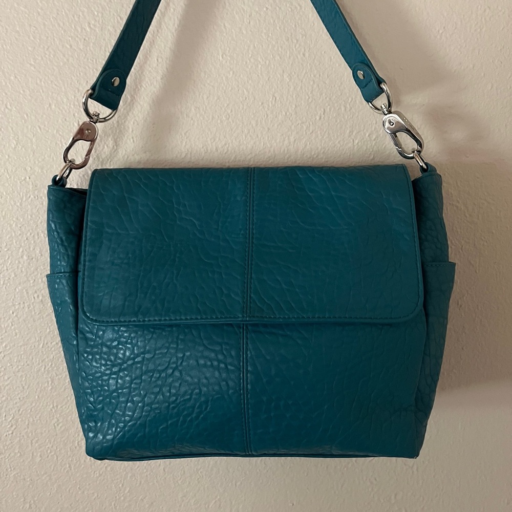 Jewell By Thirty One Turquoise Blue Large Shoulder Bag